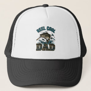 Reel Cool Vader Bass Fishing Vintage Vector Design Trucker Pet