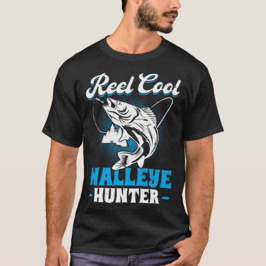 Reel Cool Walleye Hunter T-shirt (Voorkant)