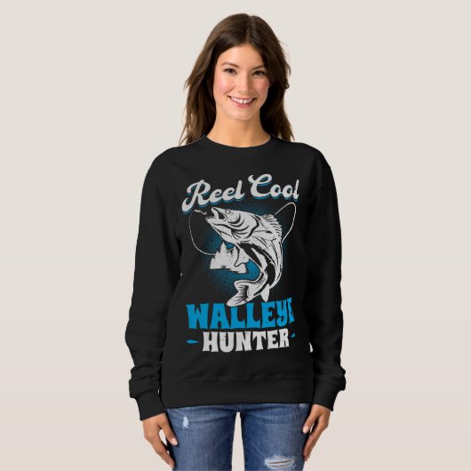 Reel Cool Walleye Hunter Trui (Voorkant volledig)