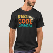 Reel coole opa vissen grappig t-shirt (Voorkant)