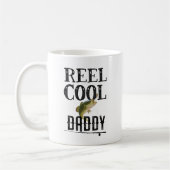 Reel Dad's Fish Funny Pun Fathers Day Vist Gift Koffiemok (Links)