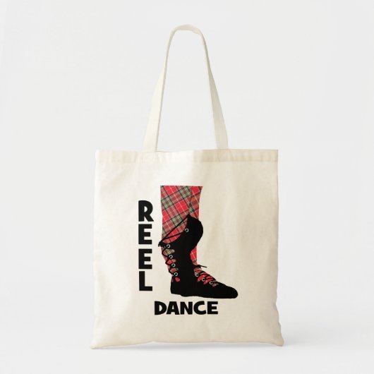 Reel Dance Scottish Country Dance Thance Tote Bag (Voorkant)