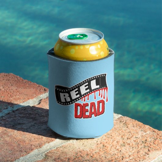 Reel Dead Black Foam Koozie (Insitu Zwembad)