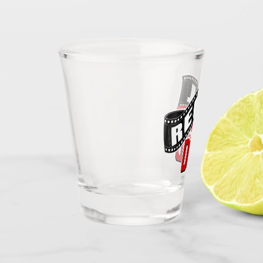 Reel Dead Shot Glass Shot Glas (Links)