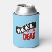 Reel Dead Zwarte Schuim Koozie (Blikje Voorkant)
