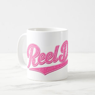 Reel Drama Pop Pennen Pink Meiden Die Vissen Grapp Koffiemok