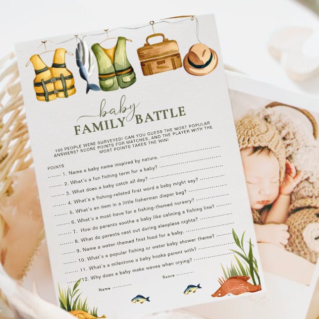 Reel Excited Baby Family Battle Fishing Theme Game (Creator heeft geüpload)