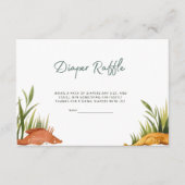 Reel Excited Fishing Diaper Raffle Informatiekaartje (Voorkant)