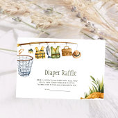 Reel Excited Little Fisherman Diaper Raffle Card Informatiekaartje