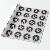  REEL FILM-PATROON CADEAUPAPIER (Uitgerold)