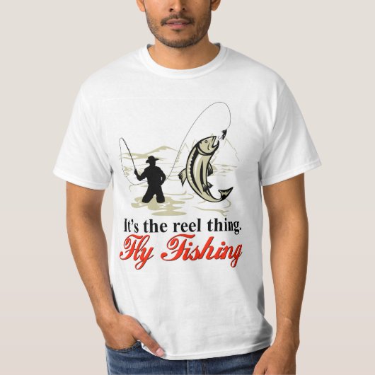 Reel Fly Fishing T-Shirt (Voorkant)