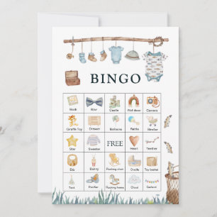 Reel Fun Gevist Baby shower Bingo spel