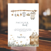 Reel Fun Gevist Fopspeen Hunt Baby shower Poster