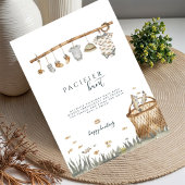 Reel Fun Gevist Fopspeen Hunt Baby shower Poster