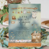 Reel Fun Gevist Late Night Luiers Rustiek Teken Acryl Bord