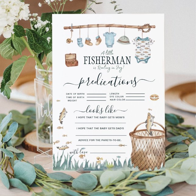 Reel Fun Little Fisherman Baby shower voorspelling (Creator heeft geüpload)