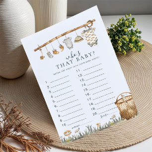 Reel Fun Vist Wie is dat Baby shower spel