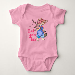 Reel Girls Fish Romper