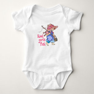 Reel Girls Fish Romper