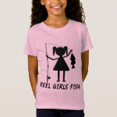 REEL GIRLS FISH T-SHIRT (Voorkant)