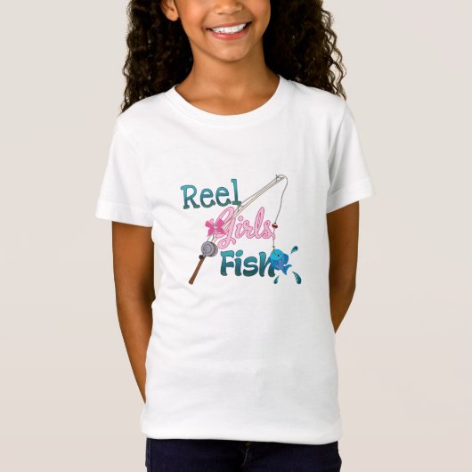 Reel Girls Fish T-shirts (Voorkant)