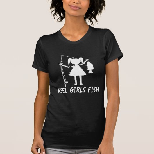 REEL GIRLS VIS! T-SHIRT (Voorkant)