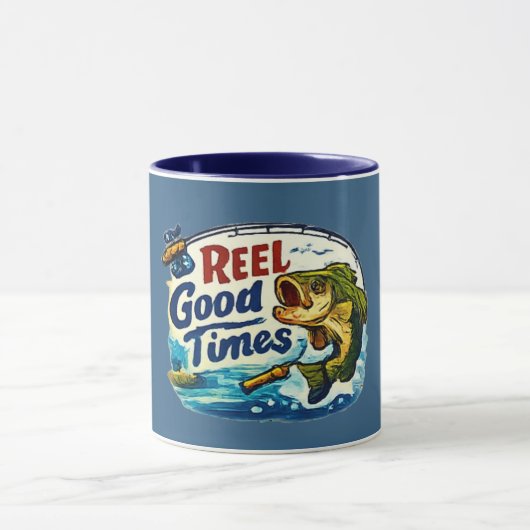 Reel Good Time Fishing Mok Navy (Midden)
