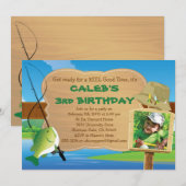 Reel Good Time - Geviste uitnodiging van de partij (Voorkant / Achterkant)