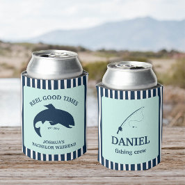 Reel Good Times Vist vrijgezellenfeest Blikjeskoeler