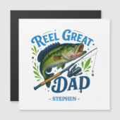 Reel Great Dad - Gevist Rod en Vis (Voorkant / Achterkant)