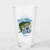 Reel Great Dad - Gevist Rod en Vis Glas (Voorkant)