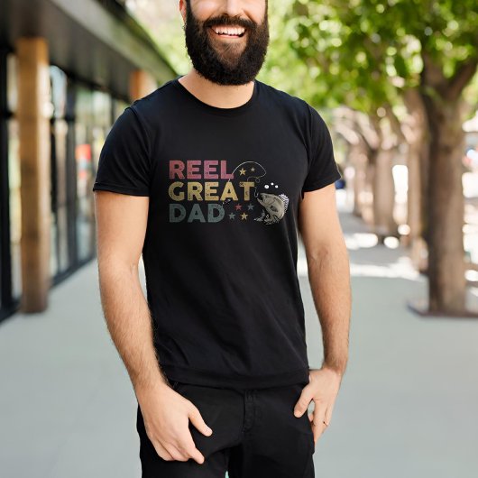Reel Great Dad T-shirt
