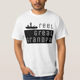 Reel Great Poppen Vist opa T-shirt