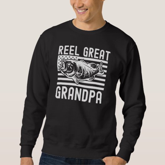 Reel Grote Opa Visser Opa Trui (Voorkant)