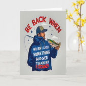 Reel in the Fun, Happy Birthday Kaart (Gele Bloem)