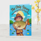 Reel in the Fun on Your Special Day Kaart (Gele Bloem)