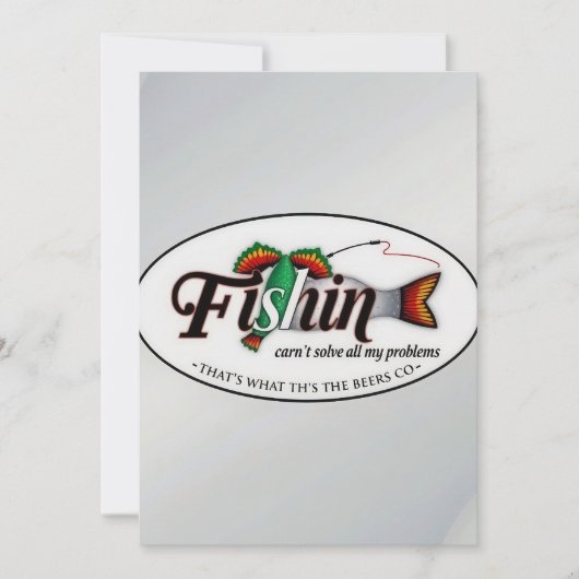 Reel in the Good Times: Fishin' en Beers! Kaart (Voorkant)