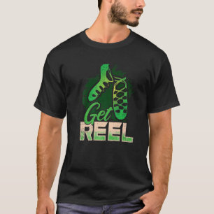 Reel Irish Step Dance Girl Ierland dansen Iri T-shirt