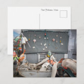 Reel Lazy Fisherman Crew Briefkaart (Voorkant / Achterkant)