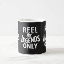 Reel Legends Only - Grappig Gevist ontwerp