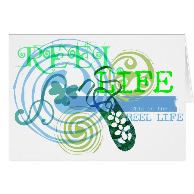 Reel Life in Blue (Voorkant Horizontaal)