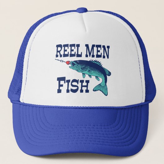 Reel Mannen Vis Trucker Pet (Voorkant)