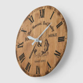 Reel Memories Real Bonding | Custom Fishing Grote Klok (Hoek)