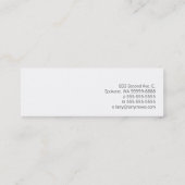 Reel Mower Mini Visitekaartje (Achterkant)