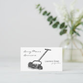 Reel Mower Visitekaartje (Staand voorkant)