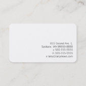 Reel Mower Visitekaartje (Achterkant)