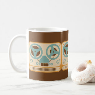 Reel naar Reel tapedrik Koffiemok
