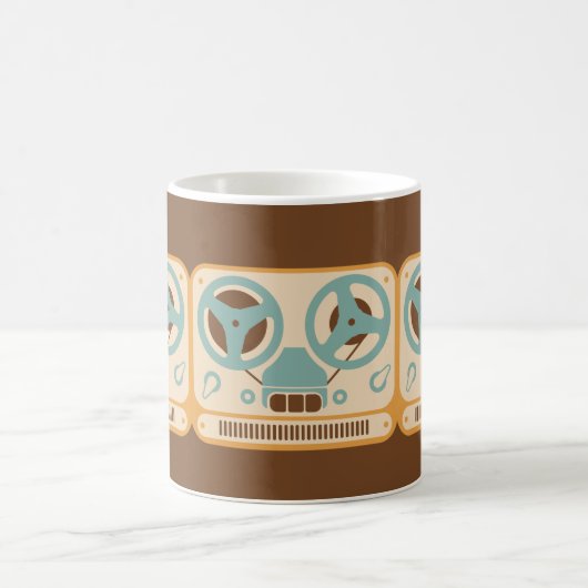 Reel naar Reel tapedrik Koffiemok (Center)