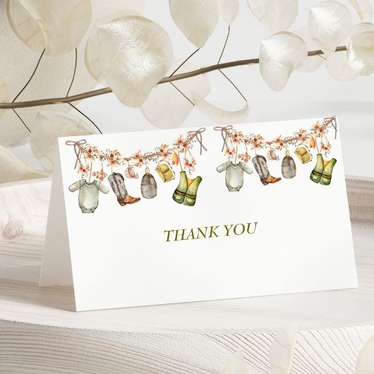 Reel Opgewonden Clothesline Vissende Baby shower V Kaart