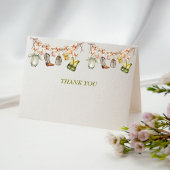 Reel Opgewonden Clothesline Vissende Baby shower V Kaart